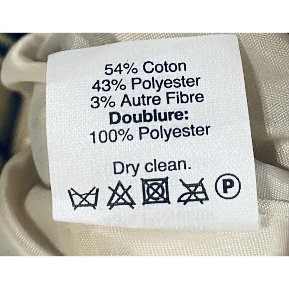 J Crew Womens 6 Fit and Flare Dress Black Gold Striped Lined Pockets Style 43721 - Picture 8 of 9